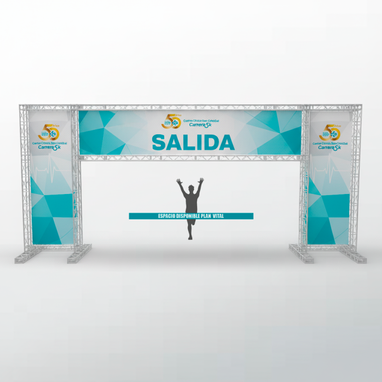 arco de salida personalizado
